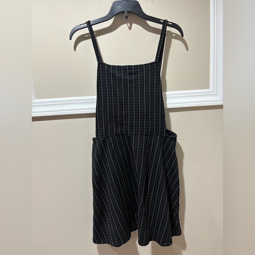 Rewind Black and White Checkered Dress